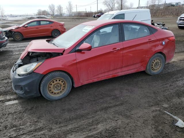 2012 HYUNDAI ACCENT GLS for sale at Copart QC - MONTREAL