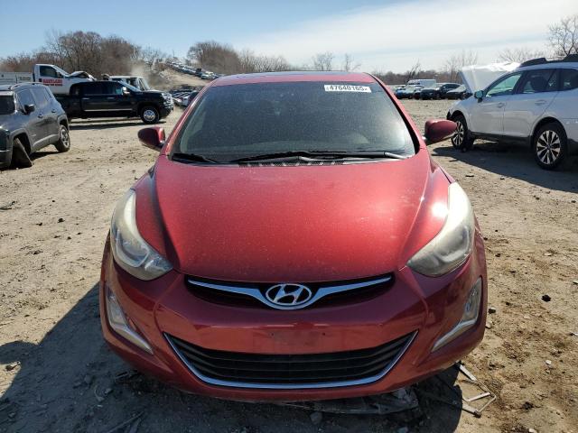  HYUNDAI ELANTRA 2016 Красный