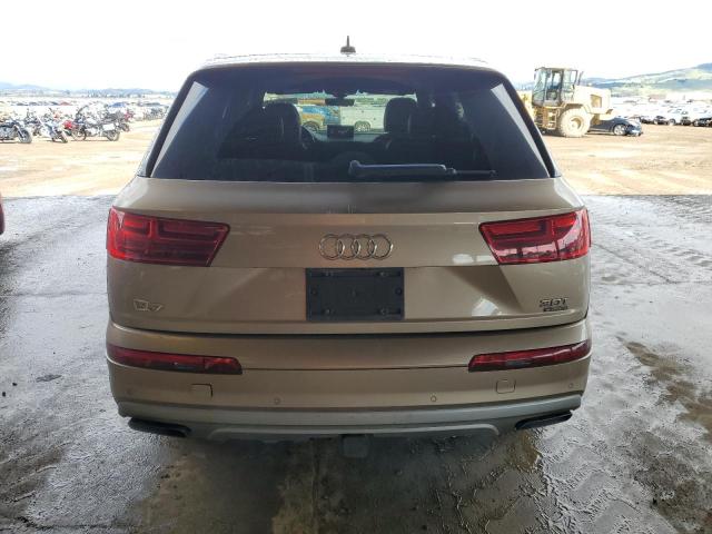  AUDI Q7 2018 Gold