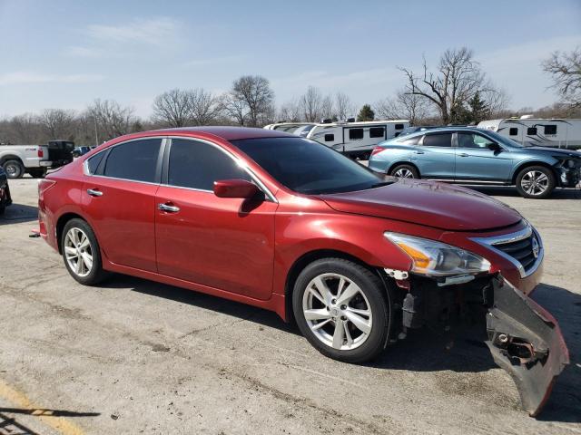  NISSAN ALTIMA 2013 Czerwony
