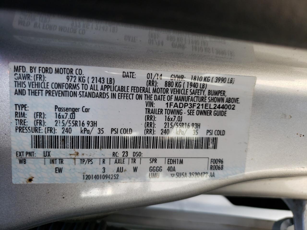 2014 Ford Focus - Image 12