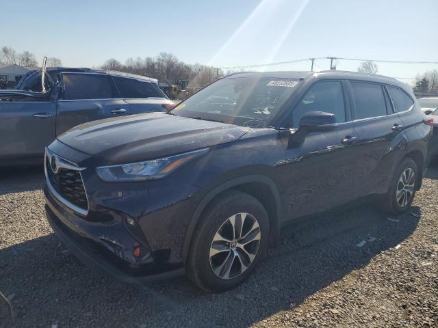  TOYOTA HIGHLANDER 2020 Синій