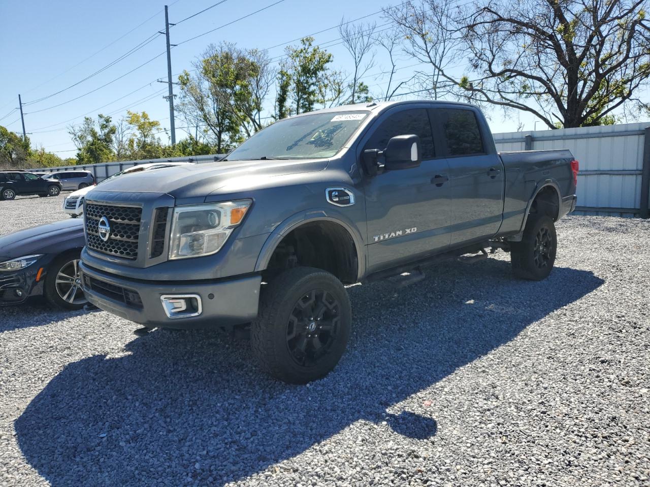 2016 Nissan Titan Xd Sl zu verkaufen in Riverview, FL - Mechanical