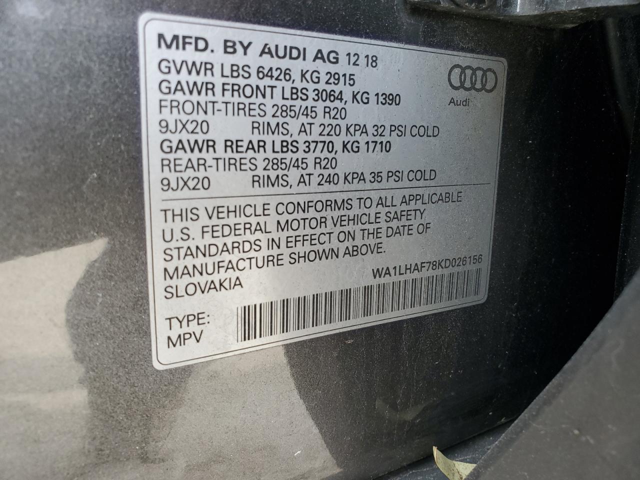 2019 Audi Q7 - Image 13