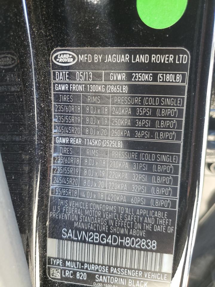 2013 Land Rover Range Rover - Image 12