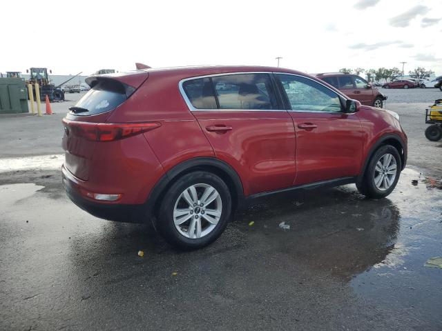  KIA SPORTAGE 2018 Красный