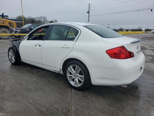  INFINITI G37 2013 White