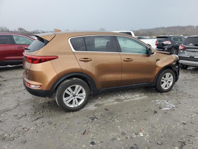  KIA SPORTAGE 2017 Orange