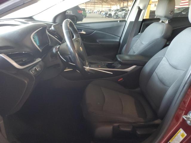 Hatchbacks CHEVROLET VOLT 2016 Czerwony