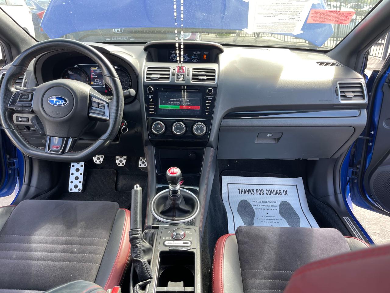2019 Subaru Wrx Sti VIN: JF1VA2R64K9816526 Lot: 50268775