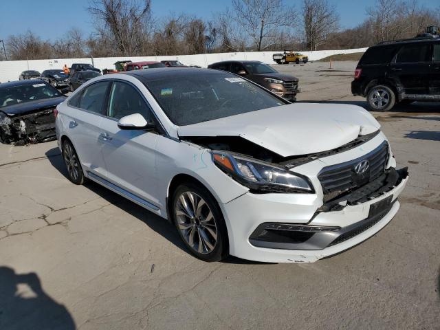  HYUNDAI SONATA 2015 White