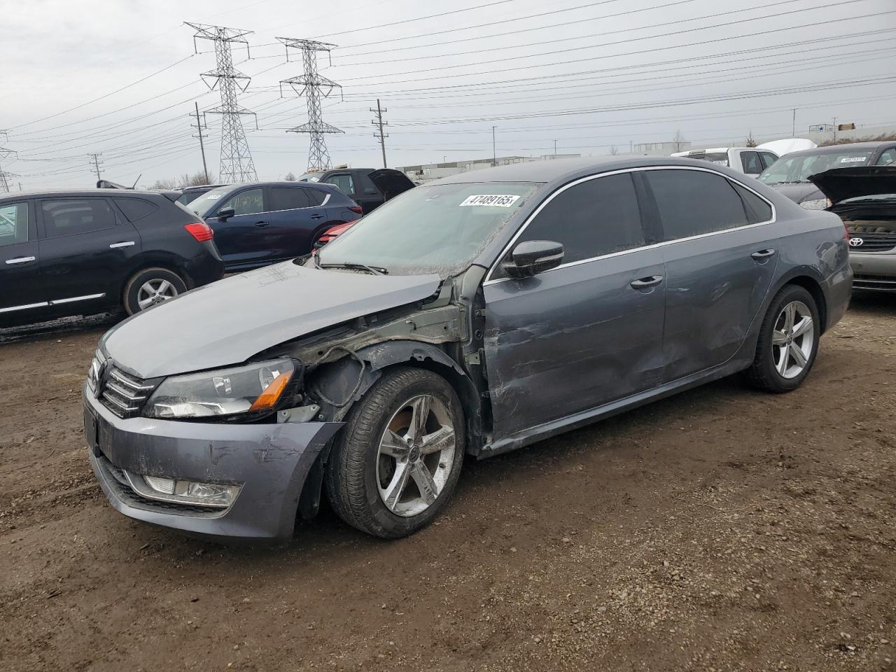 2015 Volkswagen Passat S for Sale in Elgin, IL - Front End