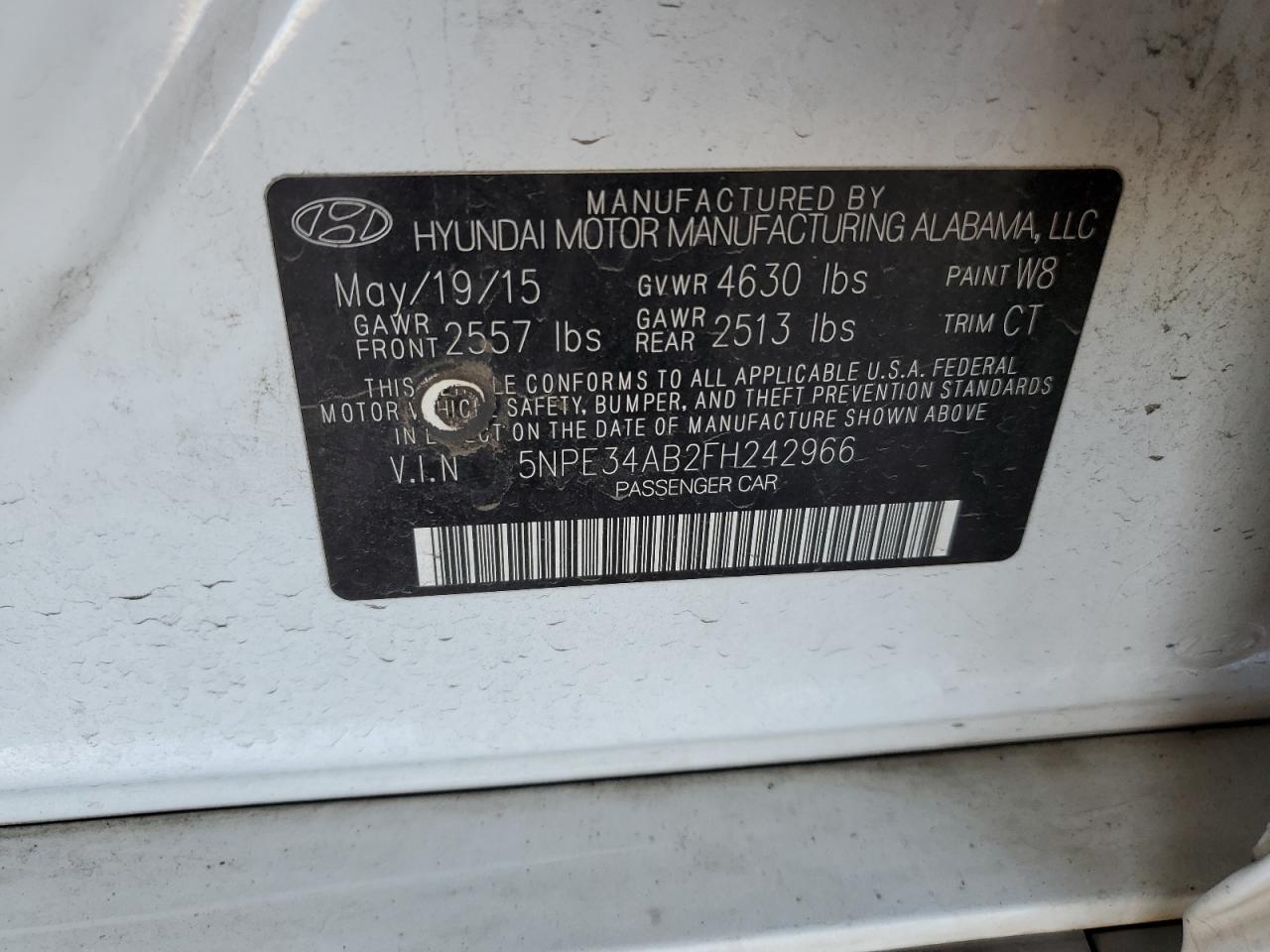 2015 Hyundai Sonata - Image 12