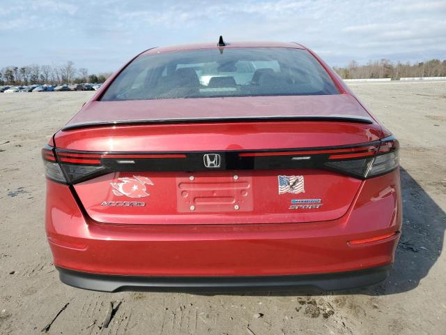  HONDA ACCORD 2024 Czerwony