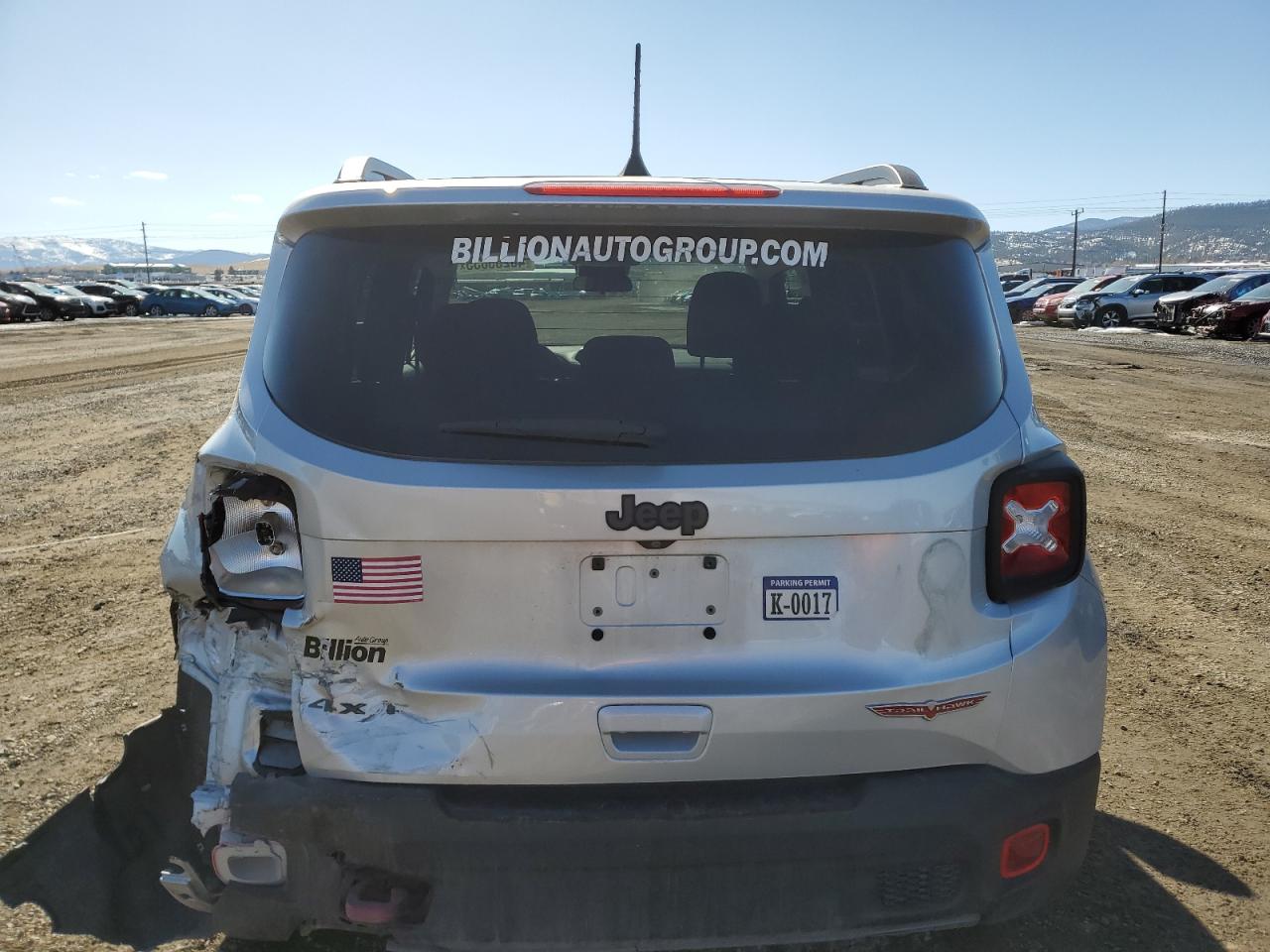 2019 Jeep Renegade Trailhawk VIN: ZACNJBC15KPK35605 Lot: 48255835