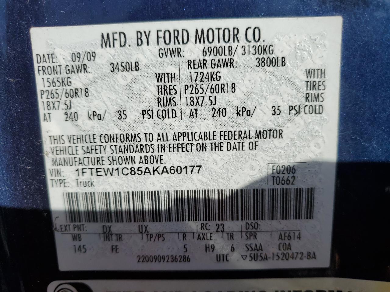 2010 Ford F-150 - Image 12
