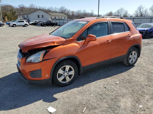  CHEVROLET TRAX 2016 Orange