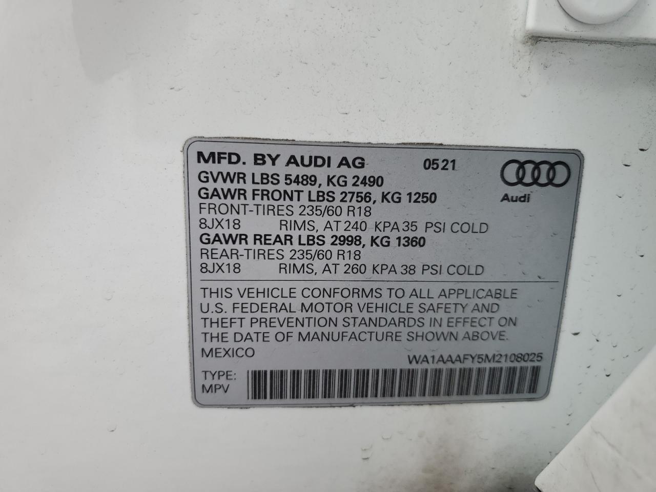 2021 Audi Q5 - Image 16
