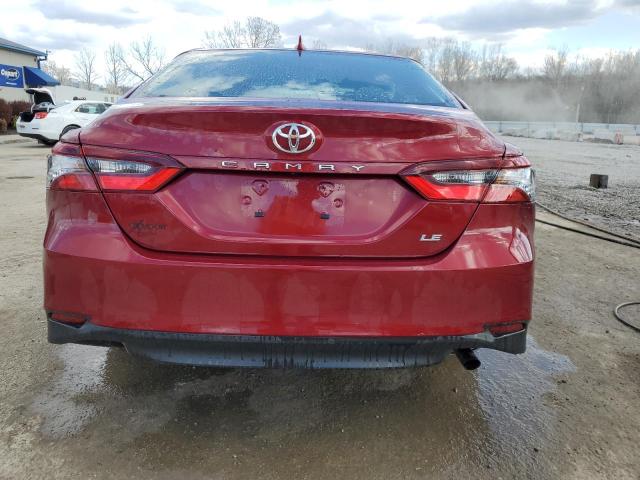  TOYOTA CAMRY 2022 Red