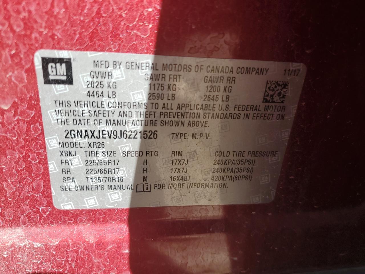 2018 Chevrolet Equinox - Image 14