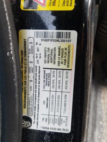 2017 FORD FOCUS SE
