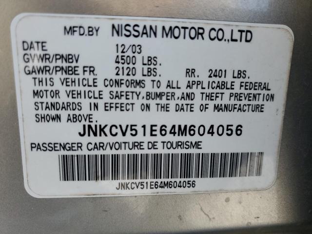 2004 INFINITI G35 