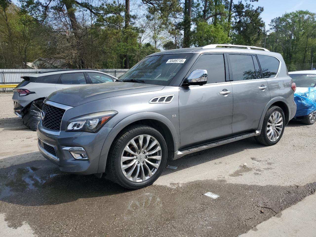 2016 Infiniti Qx80 იყიდება Greenwell Springs-ში, LA - Rear End