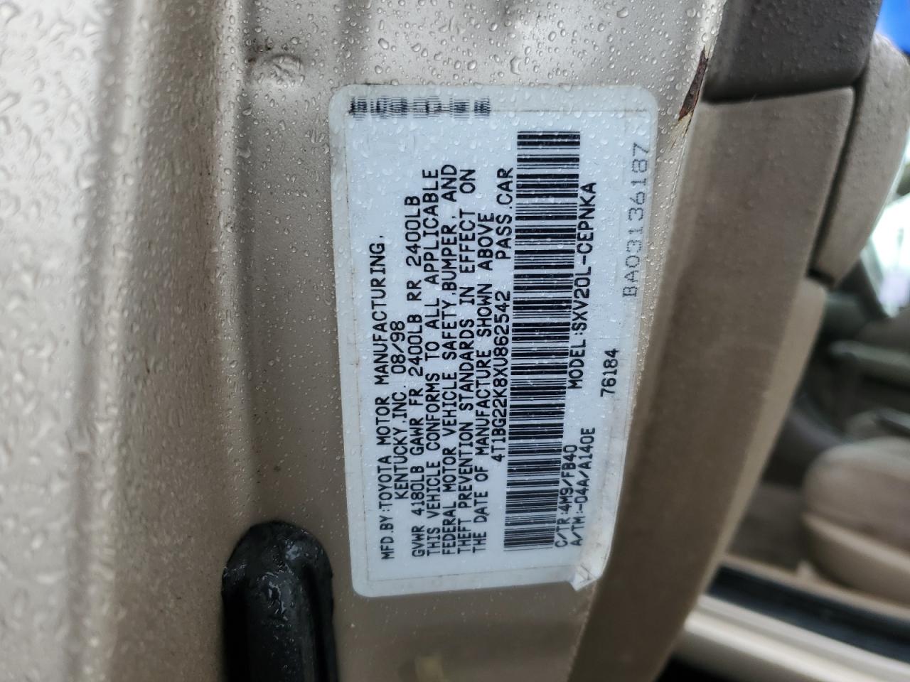 1999 Toyota Camry - Image 12