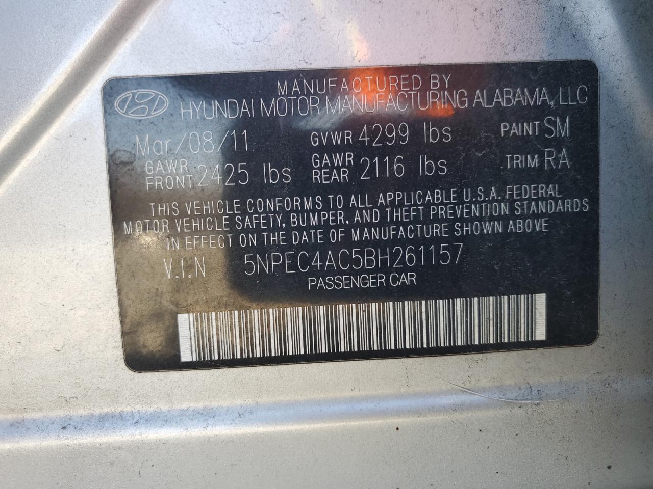 2011 Hyundai Sonata - Image 14