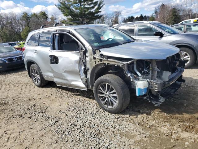  TOYOTA HIGHLANDER 2017 Srebrny