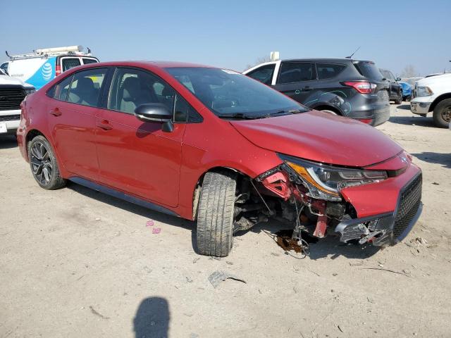  TOYOTA COROLLA 2020 Красный