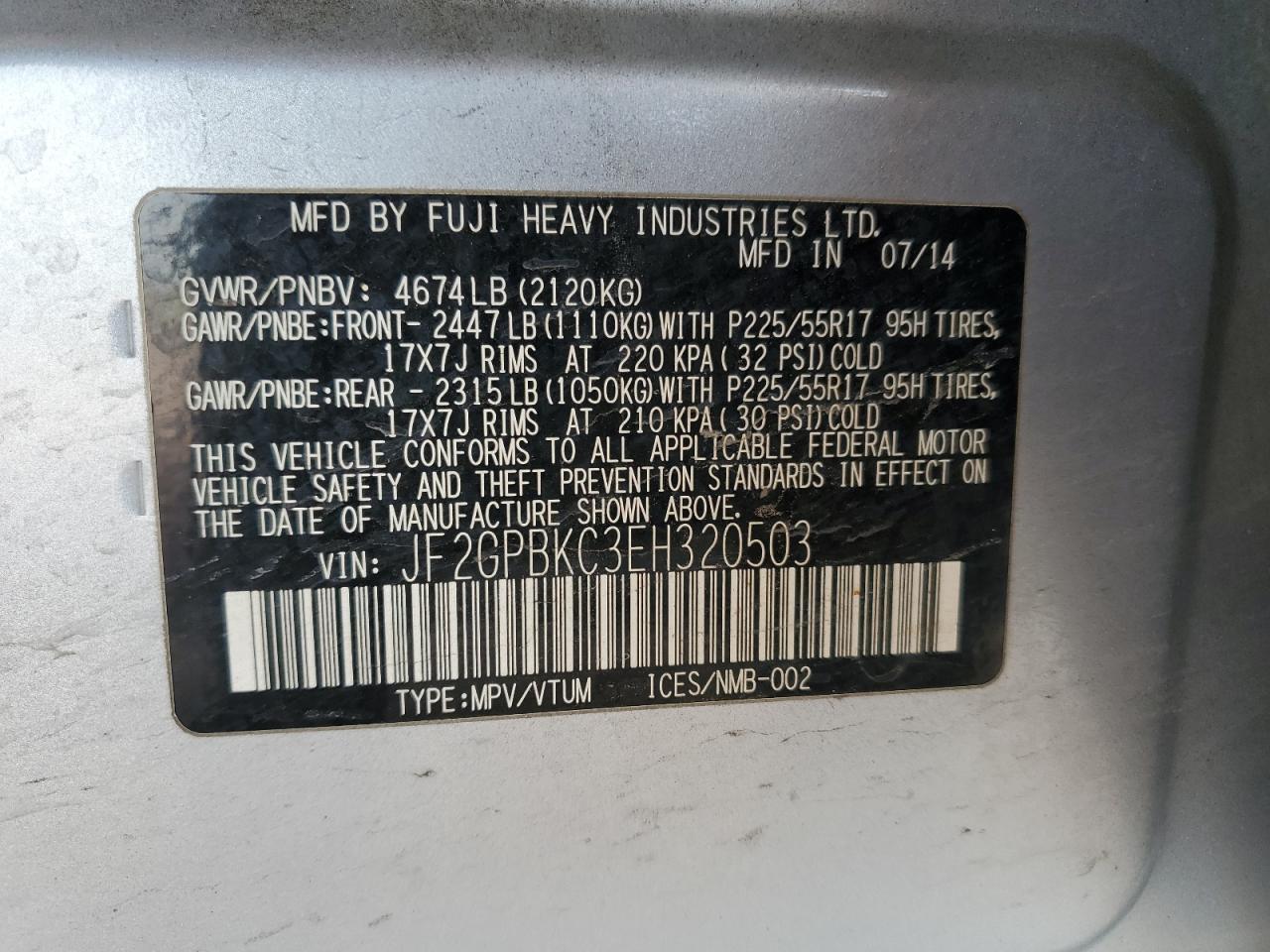 2014 Subaru XV - Image 15