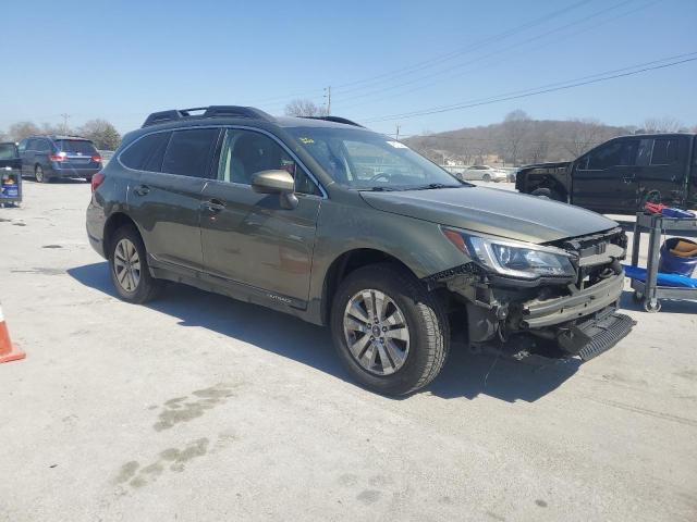  SUBARU OUTBACK 2018 Зеленый