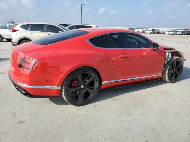  BENTLEY CONTINENTA 2016 Czerwony