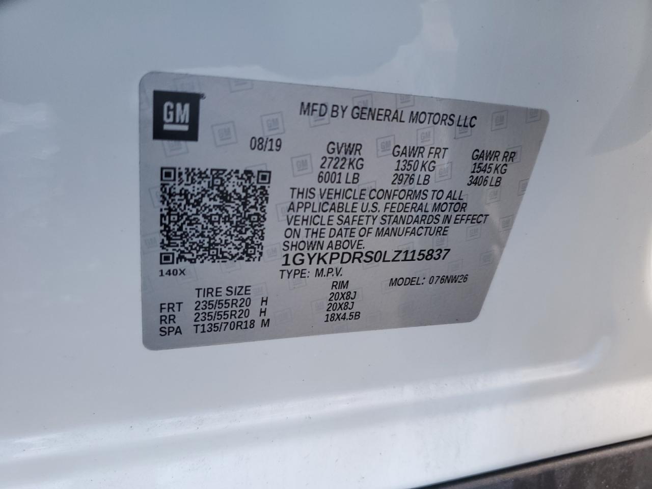 2020 Cadillac XT6 - Image 13