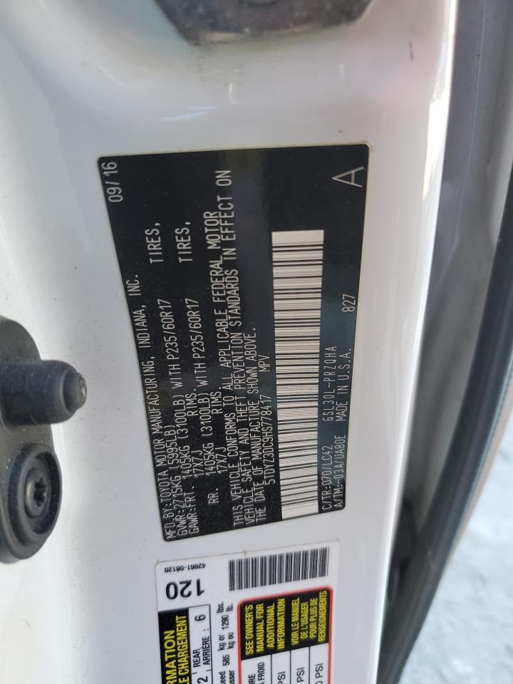 2017 Toyota Sienna - Image 16