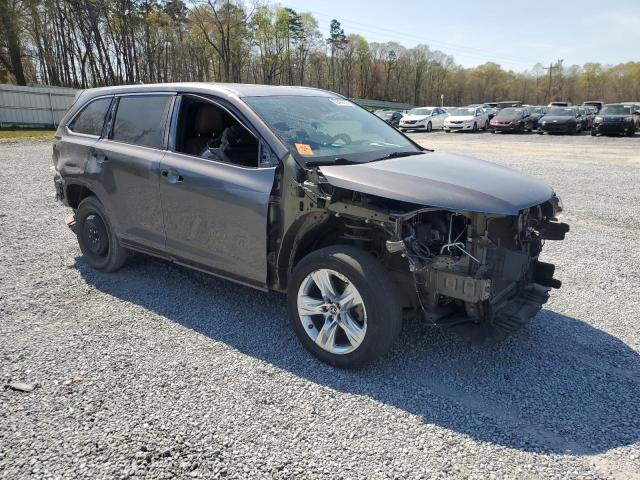  TOYOTA HIGHLANDER 2017 Silver