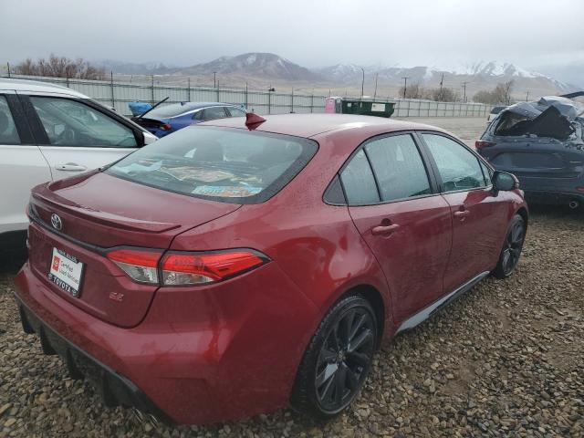  TOYOTA COROLLA 2024 Красный