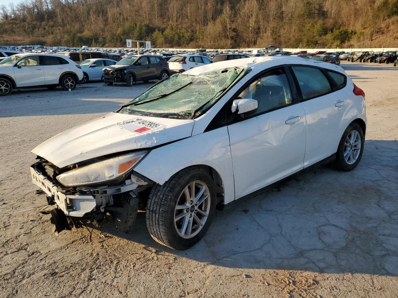 2018 Ford Focus Se for Sale in Hurricane, WV - Rollover
