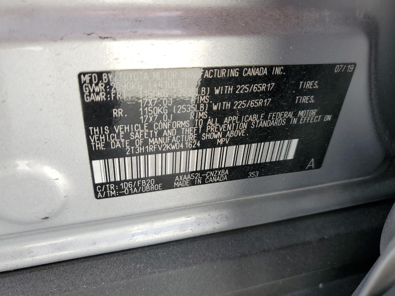 2019 Toyota RAV 4 - Image 15