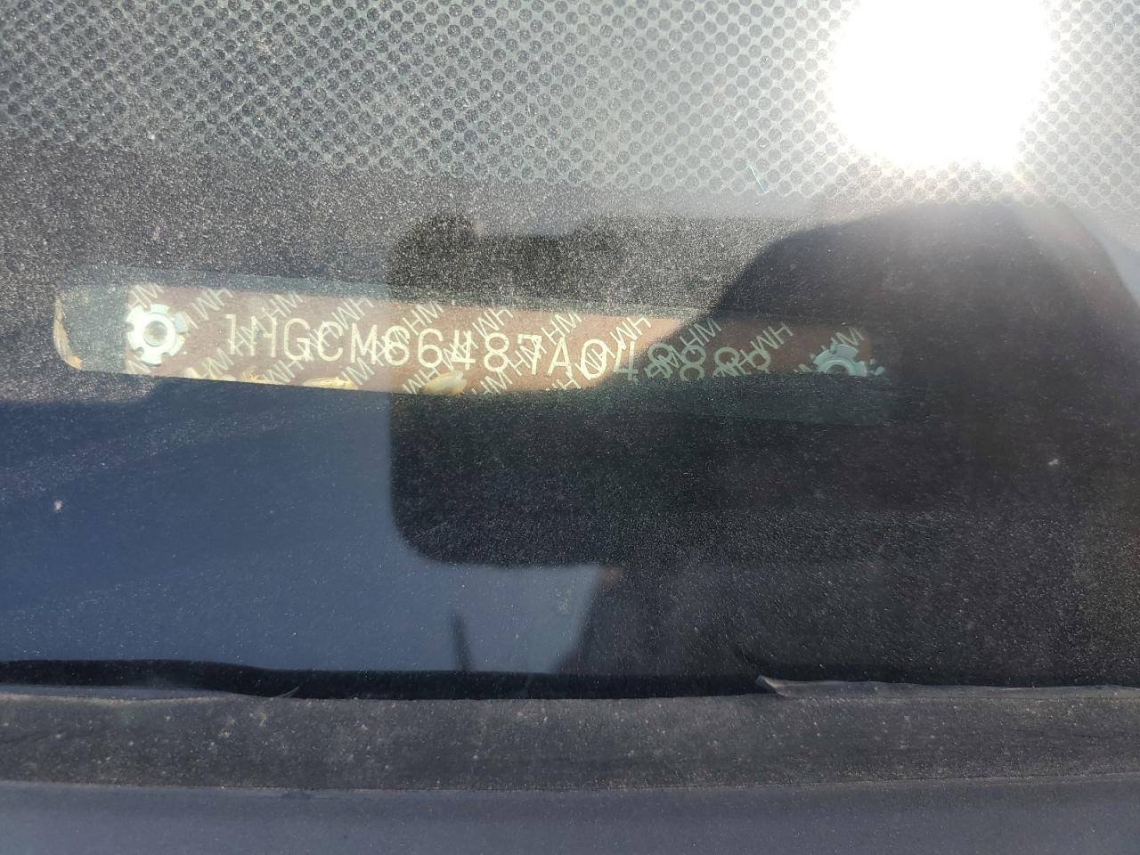 2007 Honda Accord Se VIN: 1HGCM66487A048883 Lot: 50526075