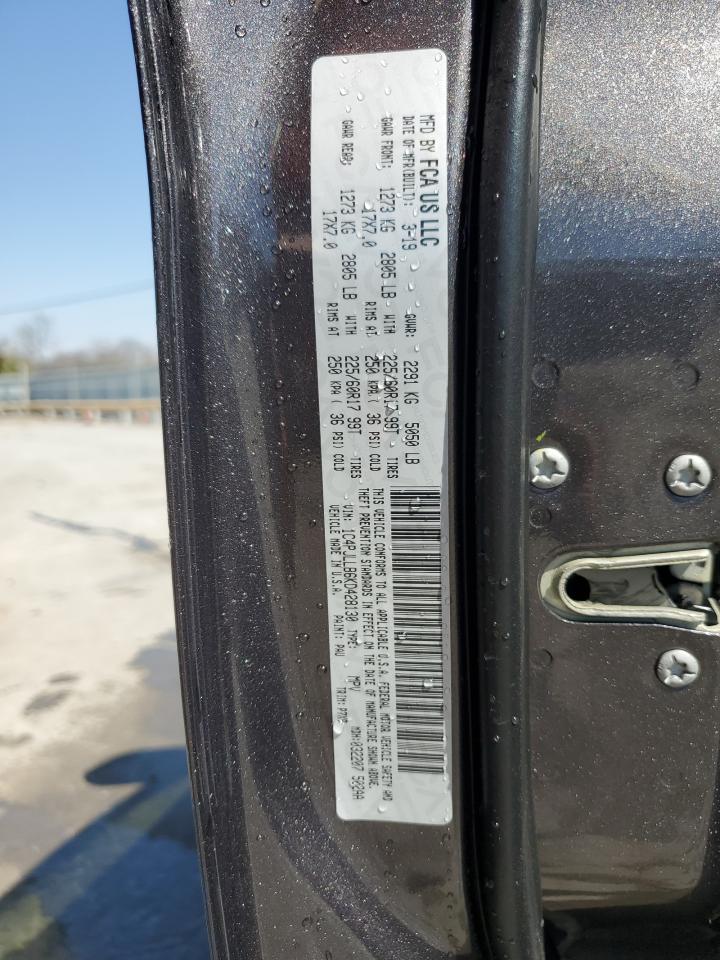 2019 Jeep Cherokee Latitude Plus VIN: 1C4PJLLB6KD428130 Lot: 48364415