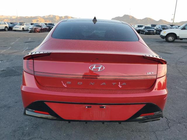  HYUNDAI SONATA 2021 Красный