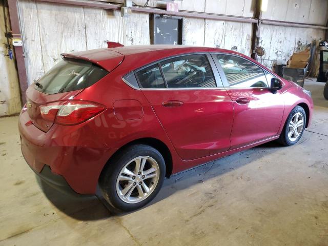  CHEVROLET CRUZE 2018 Czerwony