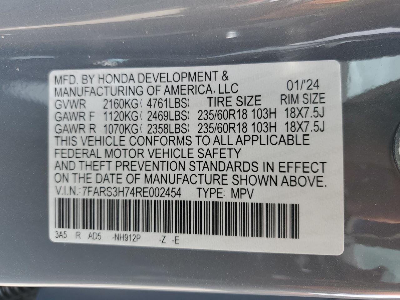 2024 Honda CR-V - Image 14