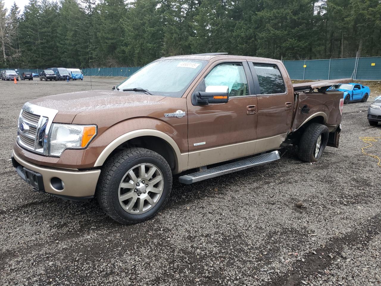 2012 Ford F150 Supercrew იყიდება Graham-ში, WA - Rear End