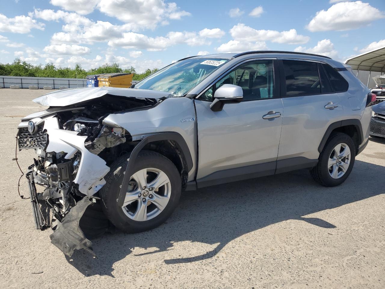 2021 Toyota Rav4 Xle იყიდება Fresno-ში, CA - All Over