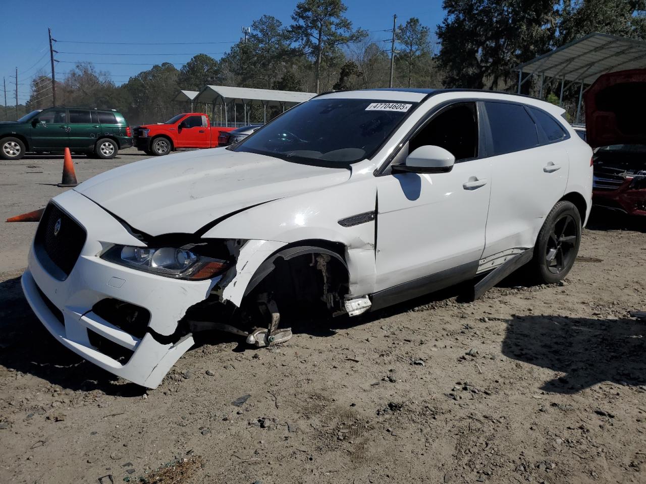 2019 Jaguar F-Pace Premium продається в Savannah, GA - Front End