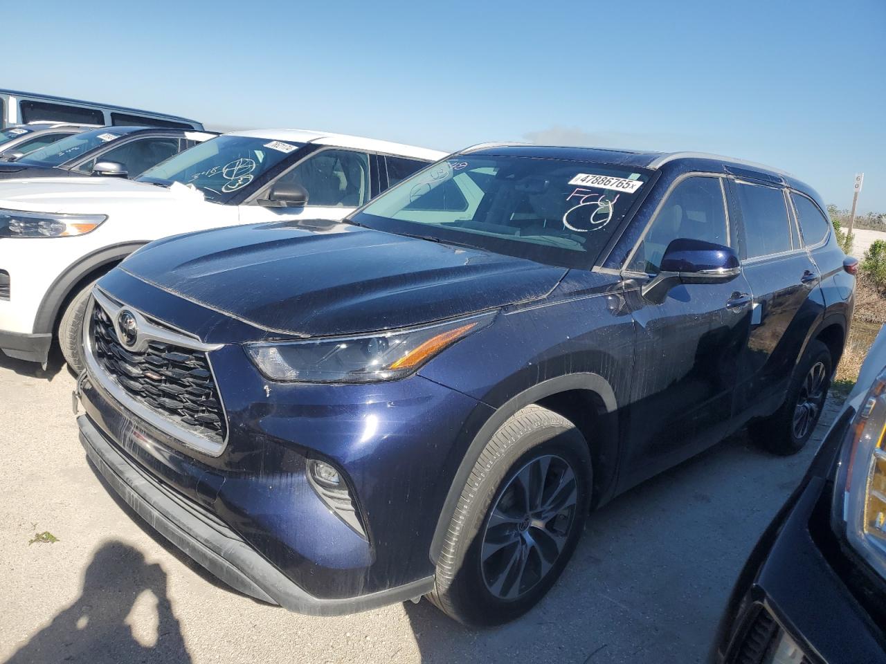 2023 Toyota Highlander L de vânzare în Arcadia, FL - Water/Flood