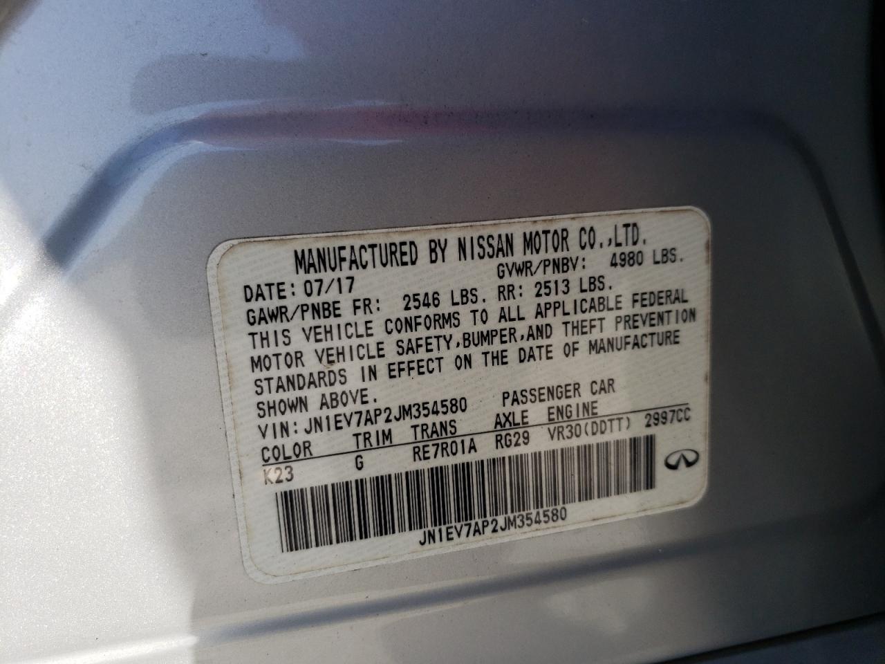2018 Infiniti Q50 - Image 13